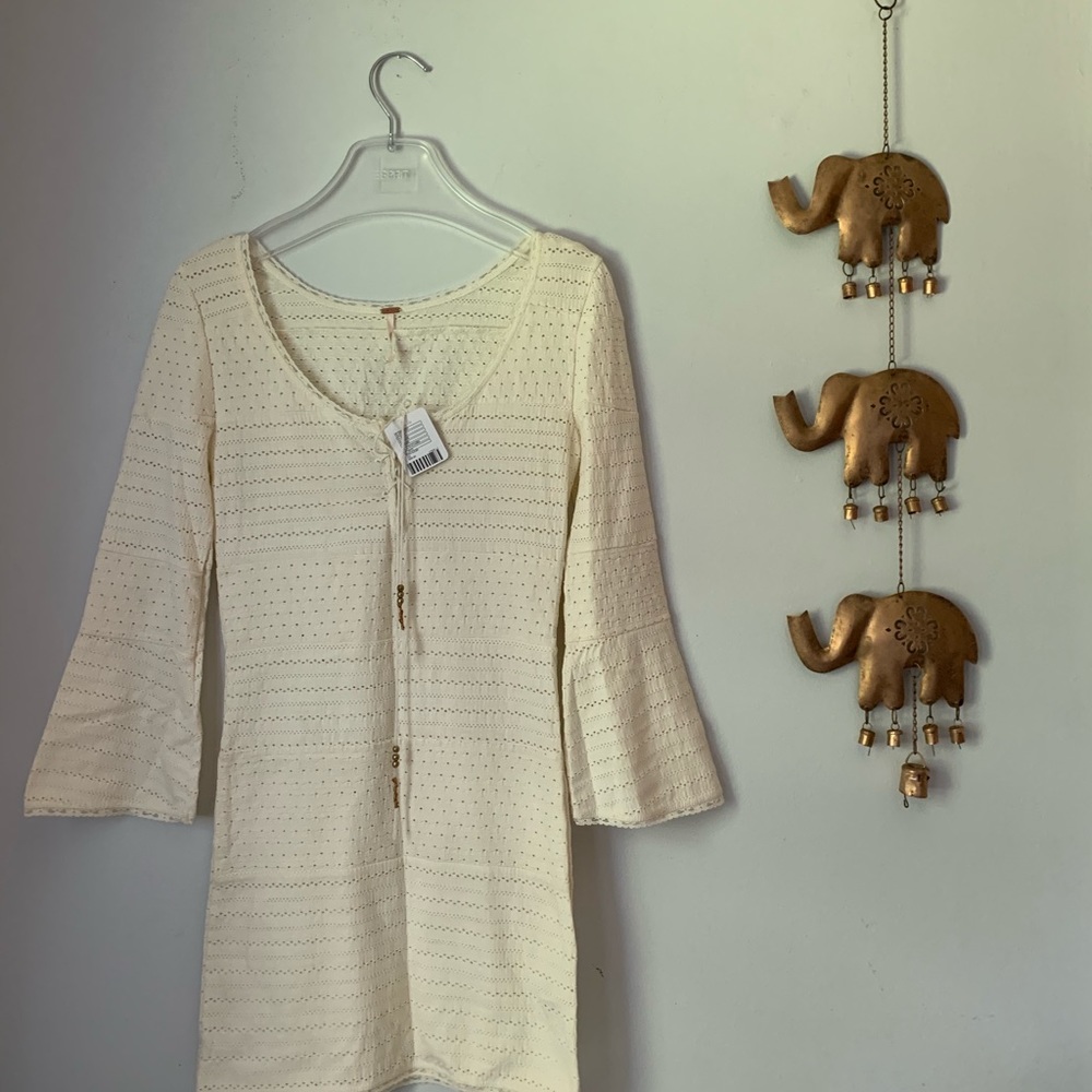 NWT Free People Cream Dress